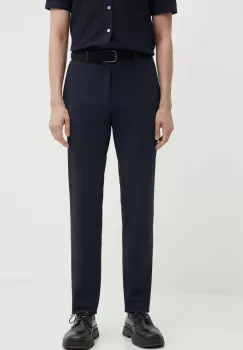 Theory pantaloni barbati, culoarea albastru marin, mulata imagine