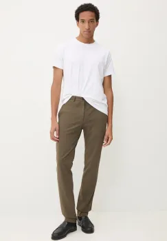 Theory pantaloni barbati, culoarea maro, mulata imagine