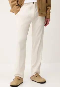 Theory pantaloni din in barbati, culoarea bej, drept, P0373205 imagine