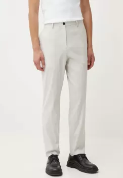 Theory pantaloni din in culoarea gri, drept imagine