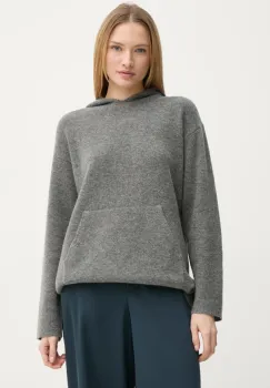 Theory pulover de lana femei, culoarea gri, O1111727 imagine