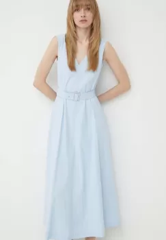 Theory rochie din in midi, evazati imagine