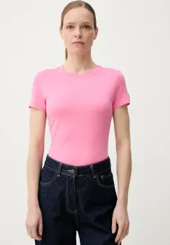 Theory tricou din bumbac femei, culoarea roz, L1024521 imagine