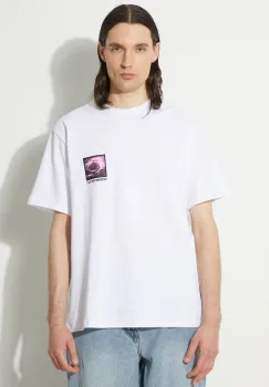 thisisneverthat tricou din bumbac Permutations Tee barbati, culoarea alb, cu imprimeu, TN241TTSST33 imagine