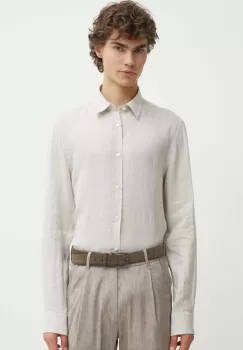 Tiger Of Sweden camasa de in Spenser culoarea bej, cu guler clasic, slim, T69002012 imagine