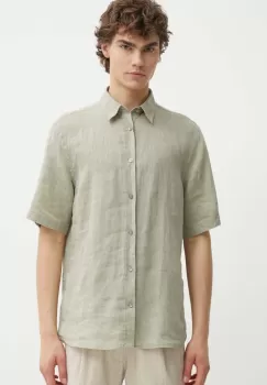 Tiger Of Sweden camasa de in Spenser culoarea verde, cu guler clasic, regular, T69002017 imagine