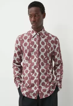 Tiger Of Sweden camasa din amestec de in Lowan cu guler clasic, regular, T72292003 imagine