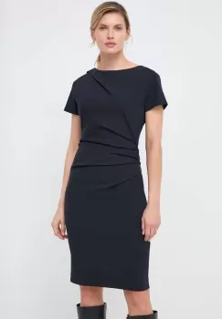 Tiger Of Sweden rochie culoarea albastru marin, mini, mulata imagine