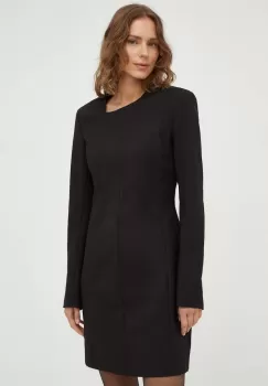 Tiger Of Sweden rochie culoarea negru, mini, drept imagine