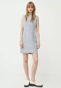 Tiger Of Sweden rochie din amestec de in Kasie mini, drept, S72199002 imagine