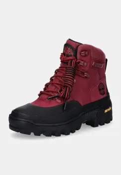 Timberland botine Vibram femei, culoarea roz, cu platforma, TB0A2PDJEKH1 imagine