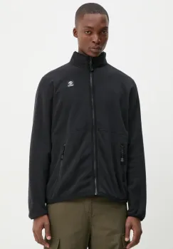 Timberland hanorac fleece culoarea negru, neted, TB0A62EY0011 imagine