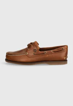 Timberland mocasini din piele Classic Boat 2 Eye imagine
