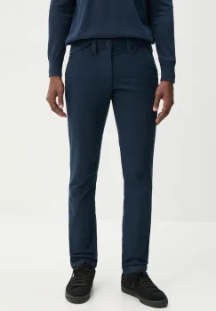 Timberland pantaloni barbati, culoarea albastru marin, cu fason chinos, TB0A6V324331 imagine