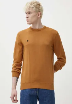 Timberland pulover de bumbac culoarea maro, light, TB0A2BMMP471 imagine