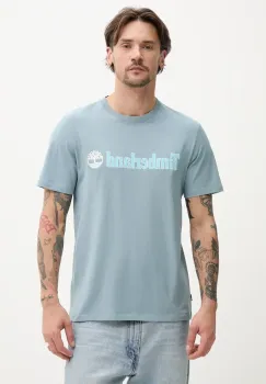 Timberland tricou din bumbac barbati, cu imprimeu, TB0A5UPQ7581 imagine