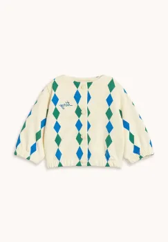 Tinycottons geaca bebe DIAMONDS BABY JACKET imagine