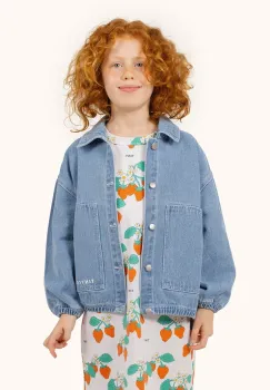 Tinycottons geaca de blugi pentru copii GRAPHIC DENIM JACKET SS25-241 imagine
