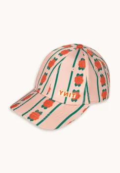 Tinycottons sapca de baseball pentru copii ROSE PATTERN CAP imagine