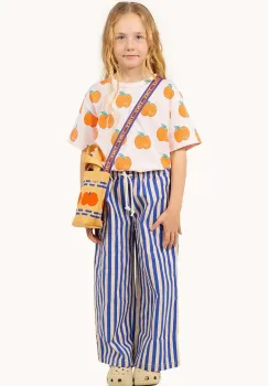 Tinycottons tricou de bumbac pentru copii APPLES TEE culoarea roz, cu imprimeu, SS25-034 imagine
