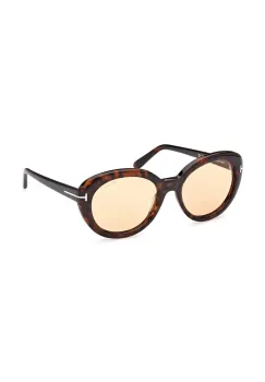 Tom Ford ochelari de soare culoarea maro, FT1009_5552E imagine