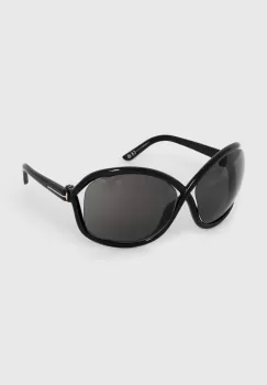 Tom Ford ochelari de soare femei, culoarea negru, FT1068_6801A imagine