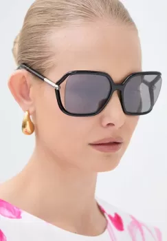 Tom Ford ochelari de soare femei, culoarea negru, FT1089_6001C imagine