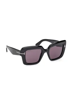 Tom Ford ochelari de soare femei, culoarea negru, FT1157_5001A imagine