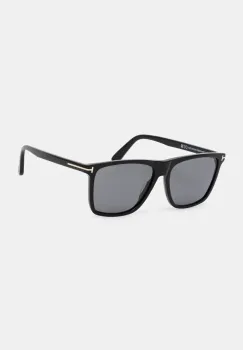 Tom Ford ochelari de soare Fletcher barbati, culoarea negru, FT0832_5701D imagine