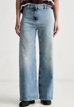 Tommy Hilfiger blugi wide leg pentru femei imagine