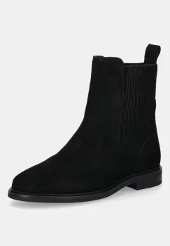 Tommy Hilfiger botine din piele intoarsa FLAG SUEDE CHELSEA BOOT imagine