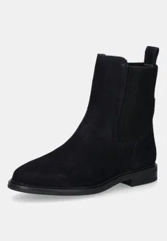 Tommy Hilfiger botine din piele intoarsa FLAG SUEDE CHELSEA BOOT imagine