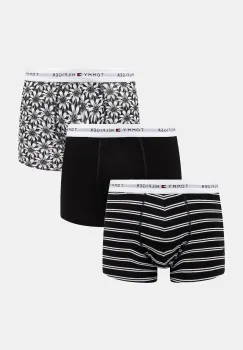 Tommy Hilfiger Boxeri barbati din bumbac cu elastan pachet de 3 imagine
