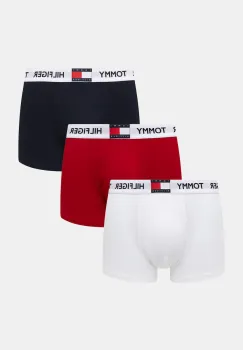 Tommy Hilfiger Boxeri barbati din bumbac cu elastan pachet de 3 imagine