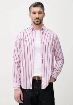 Tommy Hilfiger camasa barbateasca de bumbac imagine