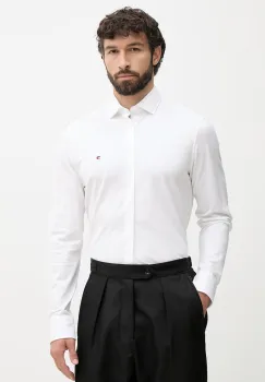 Tommy Hilfiger camasa barbateasca din bumbac imagine