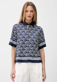 Tommy Hilfiger camasa pentru femei, cu matase SUMMER imagine