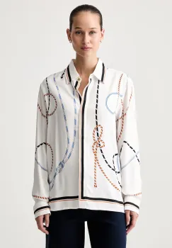 Tommy Hilfiger camasa pentru femei cu vascoza imagine
