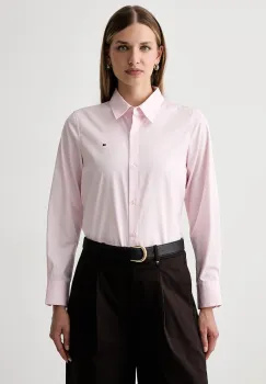 Tommy Hilfiger camasa pentru femei din bumbac imagine