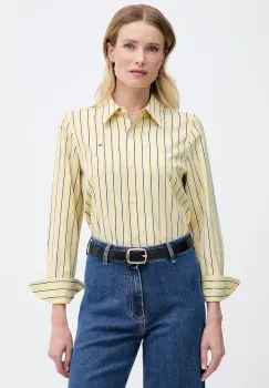 Tommy Hilfiger camasa pentru femei, din bumbac imagine