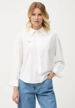 Tommy Hilfiger camasa pentru femei, din bumbac imagine
