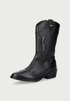 Tommy Hilfiger cizme cowboy pentru copii din piele imagine