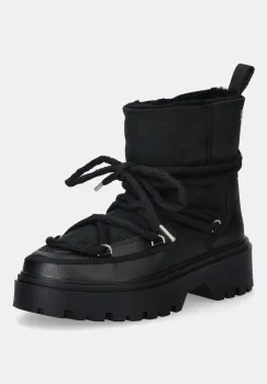 Tommy Hilfiger cizme de iarna REAL SHEARLING LACEUP imagine