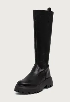 Tommy Hilfiger  cizme pentru femei TH STAMP WARM KNEE RAIN BOOT imagine