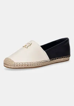 Tommy Hilfiger espadrile de dama TH LOGO LEATHER ESPADRILLE imagine
