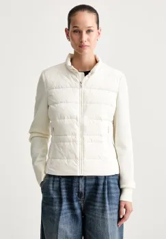 Tommy Hilfiger geaca cu puf pentru femei cu amestec de lana imagine