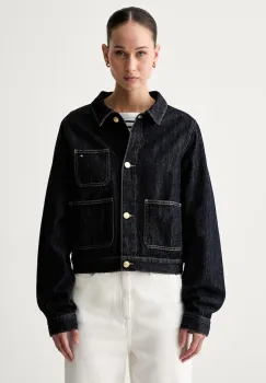 Tommy Hilfiger geaca de blugi pentru femei imagine