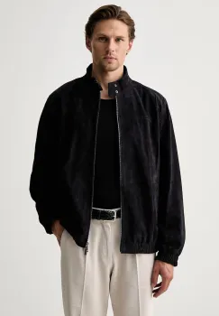 Tommy Hilfiger geaca de tranzitie pentru barbati, din piele intoarsa imagine