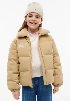 Tommy Hilfiger geaca de tranzitie pentru copii din catifea reiata imagine