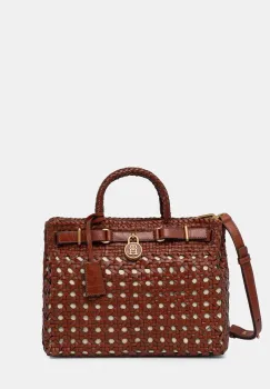 Tommy Hilfiger geanta pentru femei din piele imagine